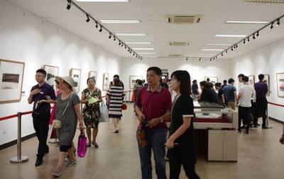 北勢(shì)南氣&middot;壯美&lsquo;邱&rsquo;色--邱漢橋山水畫藝術(shù)展在榮寶齋天津分店盛大開(kāi)幕